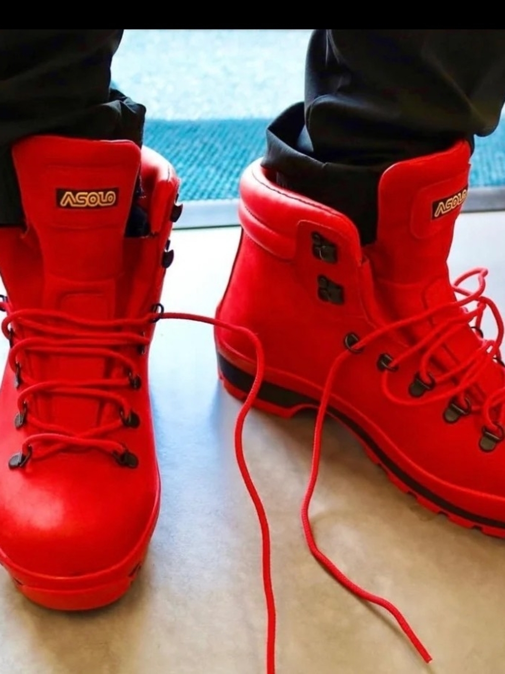 Asolo Supremacy GTX, RED (Brand New) w/box Size 9.5 / 10 - Picture 2 of 3